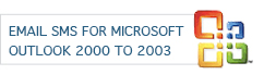 EmailSMS for Microsoft 2000 to 2003